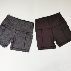 Women's workout shorts with pockets